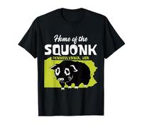 Casa Dello Squonk Pennsylvania State American Cryptid Divertente Maglietta