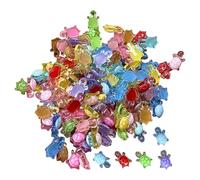 Casa di bambole di tartarughe marine in miniatura - Tartarughe in miniatura | Piccola figura di tartaruga | Minuscole figure di animali set di 100 per i mestieri, la decorazione del giardino delle fat