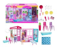Casa di Barbie con accessori e bambola