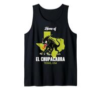 Casa Di El Chupacabra Texas State America Cryptid Canotta