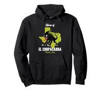 Casa Di El Chupacabra Texas State America Cryptid Felpa con Cappuccio