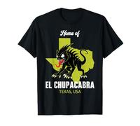 Casa Di El Chupacabra Texas State America Cryptid Maglietta