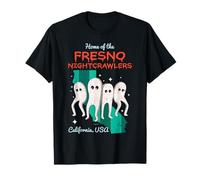 Casa Di Fresno Nightcrawlers California American Cryptid Maglietta