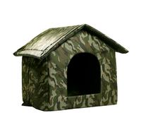 Casa Di Gatto All'aperto - Rifugio , Casa Selvaggia, Capanna Per Animali Domestici, Inverno Pieghevole | Rifugio Esterno A Prova Delle Intemperie I Cani Piccoli, Tampone Azienda Caldi Tutto