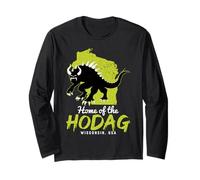 Casa Di Hodag Wisconsin State American Cryptid Divertente Maglia a Manica