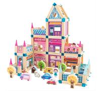 Casa di Legno per Principessa 278 pezzi per Bambini 3+