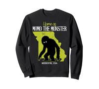 Casa Di Momo Il Mostro Missouri State America Cryptid Felpa
