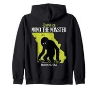 Casa Di Momo Il Mostro Missouri State America Cryptid Felpa con Cappuccio