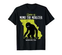 Casa Di Momo Il Mostro Missouri State America Cryptid Maglietta