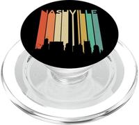 Casa di musica country retrò Nashville Tennessee Skyline vintage PopSockets PopGrip per MagSafe
