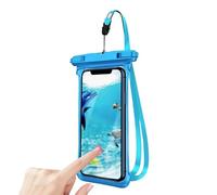 Casa di protezione per telefoni acqua - custodia impermeabile galleggiante, borsa touchscreen trasparente | Design resistente alla sabbia a prova di polvere, attacco di cordino sicuro per viaggi in