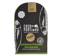 Casa do Portinho - Gourmet Sugarello Pittato affumicato a freddo delle Azzorre (Trachurus picturatus) in scatola in olio d'oliva - 3 x 219gr (Confezione da 3 lattine)