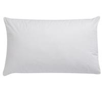 Casa D'Or Confezione da 2 federe bianche extra large, 55,9 x 78,7 cm, 100% microfibra spazzolata, chiusura a busta, resistente alle pieghe, allo sbiadimento e alle macchie