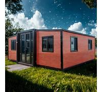 Casa durevole del contenitore delle case minuscole prefabbricate, casa minuscola pieghevole da vendere con le caratteristiche mobili