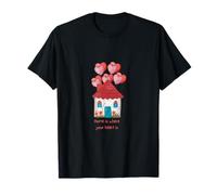 casa è dove è il tuo cuore Maglietta
