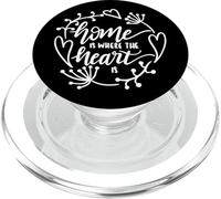 Casa è dove il cuore è accogliente Famiglia Amore inaugurazione della casa PopSockets PopGrip per MagSafe