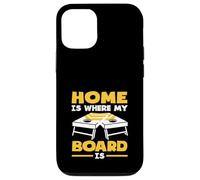 Casa è dove il mio consiglio è amante del cornhole Custodia per iPhone 12/12 Pro