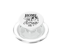 Casa è dove l'australiano è Australian Shepherd PopSockets PopGrip per MagSafe