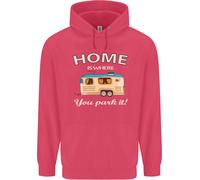 Casa È Dove Parcheggi Il Tuo Caravan Divertente Felpa Per Bambini