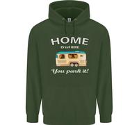 Casa È Dove Parcheggi Il Tuo Caravan Divertente Felpa Per Bambini