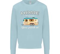 Casa È Dove Parcheggi Il Tuo Caravan Maglione Divertente Per Bambini