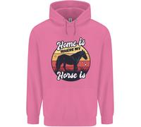 Casa È Dove Si Trova Il Mio Cavallo Felice Felpa Per Bambini