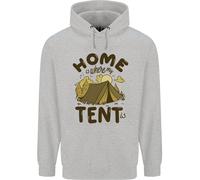 Casa È Dove Si Trova La Mia Tenda Felpa Divertente Per Bambini