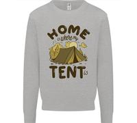 Casa È Dove Si Trova La Mia Tenda Maglione Divertente Per Bambini