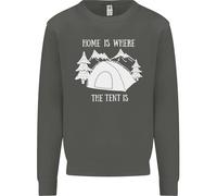 Casa È Dove Si Trova La Tenda Maglione Divertente Per Bambini