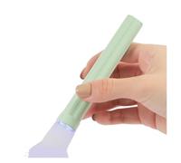 Casa e Salone Lampada Portatile for Asciugatura Unghie Mini UV LED for la polimerizzazione di Tutti i Gel Strumento Artistico Ricaricabile Tramite USB for Uso Domestico e da Viaggio(Green)