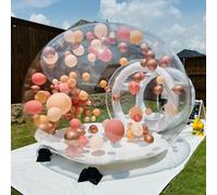 Casa gonfiabile della bolla del palloncino con la cupola trasparente della tenda della bolla per la tenda della spiaggia del partito/matrimonio dei bambini