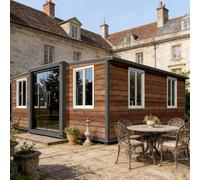Casa minuscola moderna, casa portatile prefabbricata, vita modulare | Casa prefabbricata pieghevole del contenitore con bagno e cucina, 1-3 camere da letto, moderna villa modulare per adulti o