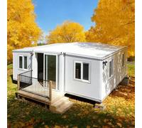 Casa minuscola portatile, casa minuscola, casa prefabbricata, casa modulare | Casa contenitore espandibile in vendita - Guest House nel cortile con bagno per le vacanze, pensioni, cabina off-grid