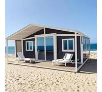 Casa minuscola prefabbricata di lusso in vendita 20ft/40ft espandibile Container House con 1 2 3 camere da letto Layout personalizzabili Case prefabbricate Casas