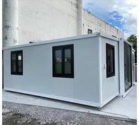 Casa minuscola prefabbricata espandibile - Casa del contenitore d'acciaio staccabile con la struttura d'acciaio durevole da vendere