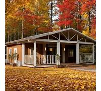 Casa minuscola prefabbricata in vendita, casa modulare piccola casa per adulti casa mobile piccolo contenitore case portatili per studio giardino, cabina per vacanze, camera per gli ospiti e alloggi