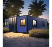 Casa minuscola prefabbricata personalizzabile in vendita, Casa prefabbricata del contenitore con camere da letto, Cucina completa e bagno Casa piccola moderna in cui vivere per adulti, Casa piccola