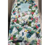 Casa Moda Stampa Tucano Camicia A Maniche Corte In Cotone 2XL 3XL 4XL 5XL