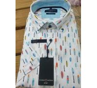 Casa Moda Surfboard Cotone Maglietta Manica Corta 2XL 3XL 4XL 5XL 6XL 7XL