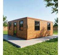 Casa modulare, casetta portatile, camera pieghevole, edificio esterno | Casa modulare, casetta portatile, camera pieghevole, edificio esterno, design spaziale per giardino prefabbricato