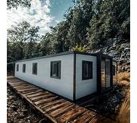 Casa modulare dell'Assemblea rapida Installazione di 30 minuti Casa minuscola, casa prefabbricata da vendere