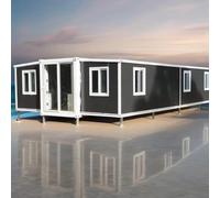 Casa modulare pieghevole prefabbricata espandibile della Camera 20ft 40ft | La configurazione adattabile della stanza fornisce spazio utile per la vita in famiglia, home office, suite per gli ospiti