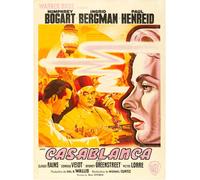 Casa Muro Art Print-Vintage Film Poster - Casablanca - A4, A3,
