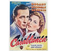 Casa Muro Art Print-Vintage Film Poster - Casablanca - A4, A3, A2,