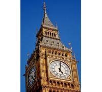 Casa Muro Stampa - Città Edifici Architettura - Big Ben Orologio - A4,A3,A2,A1
