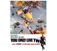 Casa Muro Stampa - Film Poster - You Solo Live Twice-James BOND-A4, A3