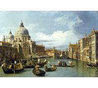 Casa Muro Stampa Poster -canaletto-entrance Grand Canal VENICE-A4, A3, A2, A1,