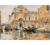Casa Muro Stampa Poster - John Singer Sargent - Venezia A4, A3, A2, A1, A0