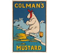 Casa Muro Stampa - Vintage Advertising Poster - Colmans Senape - A4,A3,A2,A1