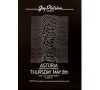 Casa Muro Stampa - Vintage Concert Concerto Poster - Joy Division - A4,A3,A2
